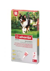 Advantix 250/1250 voor honden van 10 tot 25 kg-0