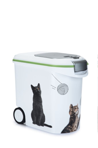 Curver voedselcontainer voor de kat. 35 liter. – De Beste